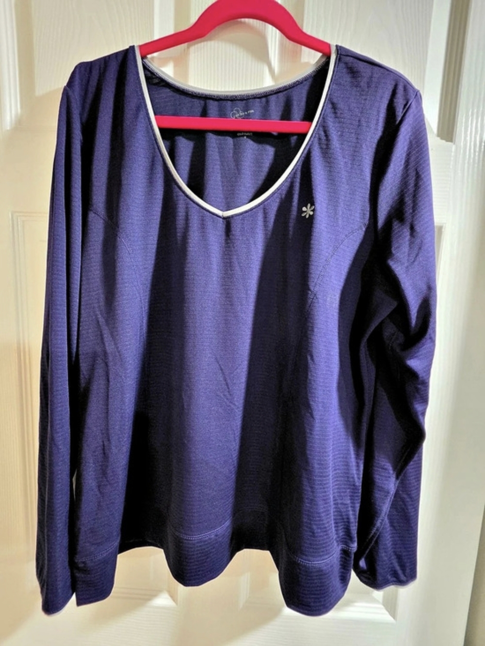 Old Navy-Long Sleeve Top in Purple XL